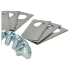 VHBW Lawn Mower Blade WA0176 - 18 pcs Stainless Steel