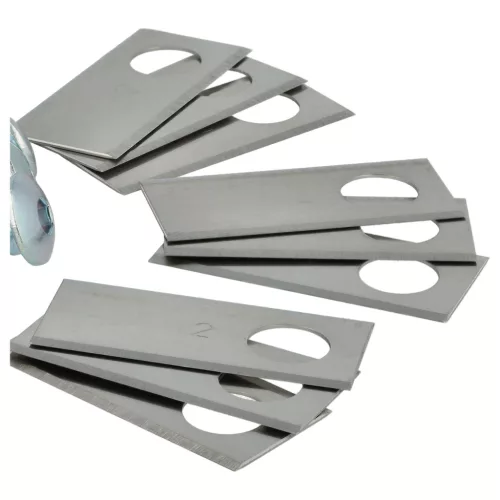 VHBW Lawn Mower Blade WA0176 - 18 pcs Stainless Steel