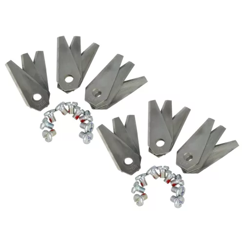 VHBW Lawn Mower Blade F 016 800 321 - Steel, Silver