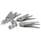 VHBW Lawn Mower Blade F 016 800 321 - Steel, Silver