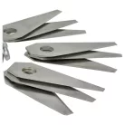 VHBW Lawn Mower Blade F 016 800 321 - Steel, Silver