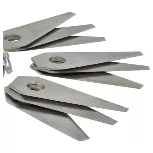 VHBW Lawn Mower Blade F 016 800 321 - Steel, Silver