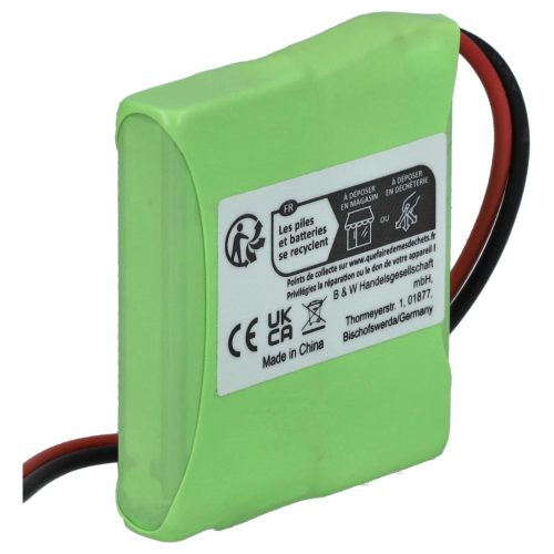 VHBW Battery instead of Siemens S30852-D1751-X1 - 650 mAh 2.4 V NiMH