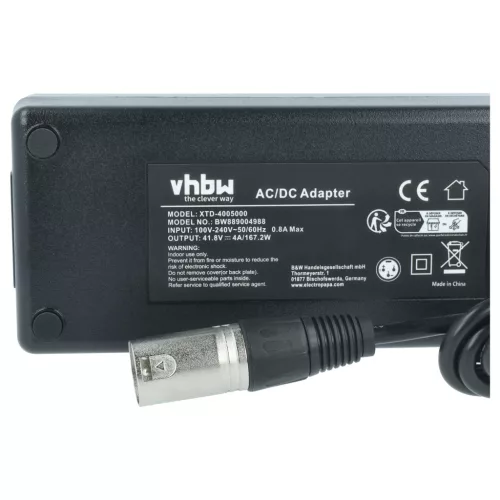 VHBW Charger for Giant GLI180A, NC-SSC05GNT, DPS-83CB A - 41.8 V / 4 A