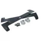 VHBW Lawn Mower Blade CG82004341, CG82004340 - Steel black