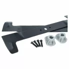 VHBW Lawn Mower Blade CG82004341, CG82004340 - Steel black