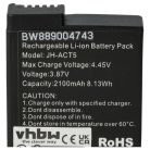 VHBW Akku und Ladegerät DJI BCX204-1950-3.87, CP.OS.00000370.01 - 2100 mAh 3,87 V Li-Ion