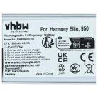 VHBW Akku Logitech 533-000128, 623158 - 1300 mAh 3,7 V Li-Polymer