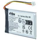 VHBW Akku Logitech 533-000128, 623158 - 1300 mAh 3,7 V Li-Polymer