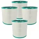 VHBW HEPA Filter Dyson 970342-01, 968126-03, 968126-05 - 4 pcs set