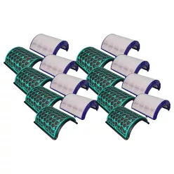   VHBW Air Filter Set Dyson 968707-04, 968707-05 - HEPA filter, activated carbon filter