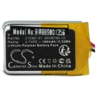 VHBW Wireless Headset Battery 212367-01 - 140 mAh 3.7 V Li-polymer