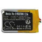 VHBW Kabelloser Kopfhörer Akku 212367-01 - 140 mAh 3,7 V Li-Polymer