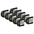 VHBW Wireless Headset Battery Plantronics 204755-01, 82742-01, 84598-01 - 140 mAh 3.7 V Li-polymer