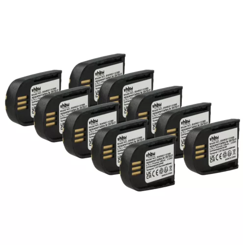 VHBW Wireless Headset Battery Plantronics 204755-01, 82742-01, 84598-01 - 140 mAh 3.7 V Li-polymer