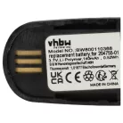 VHBW Wireless Headset Battery Plantronics 204755-01, 82742-01, 84598-01 - 140 mAh 3.7 V Li-polymer