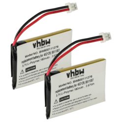   VHBW Kabelloser Kopfhörer Akku 452128, B511007 - 180 mAh 3,7 V Li-Polymer