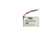 VHBW Vezeték nélküli fejhallgató Akkumulátor 452128, B511007 - 180 mAh 3,7 V Li-polimer