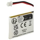 VHBW Vezeték nélküli fejhallgató Akkumulátor 452128, B511007 - 180 mAh 3,7 V Li-polimer