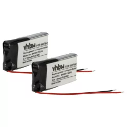   VHBW Wireless Headset Battery 66278-01, PA-PL003, 79879-01 - 140 mAh 3.7 V Li-polymer