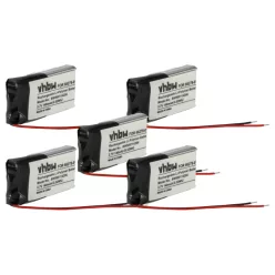   VHBW Wireless Headset Battery 66278-01, PA-PL003, 79879-01 - 140 mAh 3.7 V Li-polymer