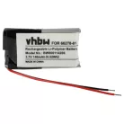 VHBW Wireless Headset Battery 66278-01, PA-PL003, 79879-01 - 140 mAh 3.7 V Li-polymer