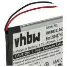 VHBW Wireless Headphone Battery PR-423350 - 650 mAh 3.7 V Li-polymer