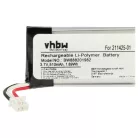VHBW Wireless Headphone Battery 211425-01, 202555-01 - 510 mAh 3.7 V Li-polymer