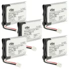 VHBW Wireless Headphone Battery 211425-01, 202555-01 - 510 mAh 3.7 V Li-polymer