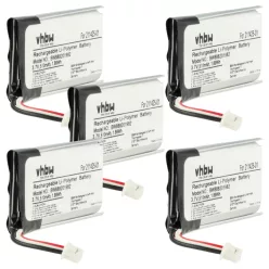   VHBW Wireless Headphone Battery 211425-01, 202555-01 - 510 mAh 3.7 V Li-polymer
