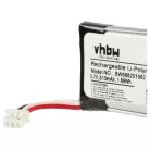 VHBW Wireless Headphone Battery 211425-01, 202555-01 - 510 mAh 3.7 V Li-polymer