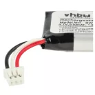 VHBW Wireless Headphone Battery 211425-01, 202555-01 - 510 mAh 3.7 V Li-polymer