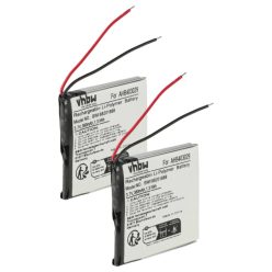   VHBW Kabelloses Headset Akku AHB403029 - 360 mAh 3,7 V Li-Polymer