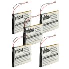 VHBW Drahtloses Headset Akku Jabra AHB412434PJ, 14192-00 - 230 mAh 3,7 V Li-Polymer