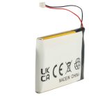 VHBW Drahtloses Headset Akku Jabra AHB412434PJ, 14192-00 - 230 mAh 3,7 V Li-Polymer