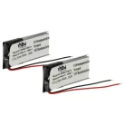 VHBW Kabellose Kopfhörer Akku Jabra AHB371030PA, 73366-01, 70868-1 - 140 mAh 3,7 V Li-Polymer