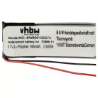 VHBW Kabellose Kopfhörer Akku Jabra AHB371030PA, 73366-01, 70868-1 - 140 mAh 3,7 V Li-Polymer
