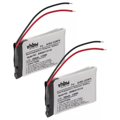   VHBW Kabelloses Headset Akku AHB5-2229PS - 250 mAh 3,7 V Li-Polymer