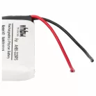 VHBW Kabelloses Headset Akku AHB5-2229PS - 250 mAh 3,7 V Li-Polymer