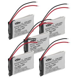   VHBW Vezeték nélküli fejhallgató akkumulátor AHB5-2229PS - 250 mAh 3,7 V Li-polimer