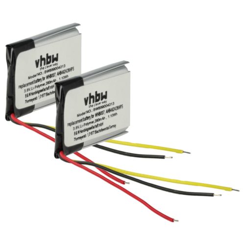 VHBW Kabellose Kopfhörer Akku für Jabra - 290 mAh 3,8 V Li-Ion
