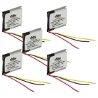 VHBW Drahtloser Kopfhörer Akku Jabra - 290 mAh 3,8 V Li-Ion