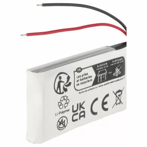 VHBW Hands-Free Battery Jabra AHB582035PR-03 - 320 mAh 3.7 V Li-polymer