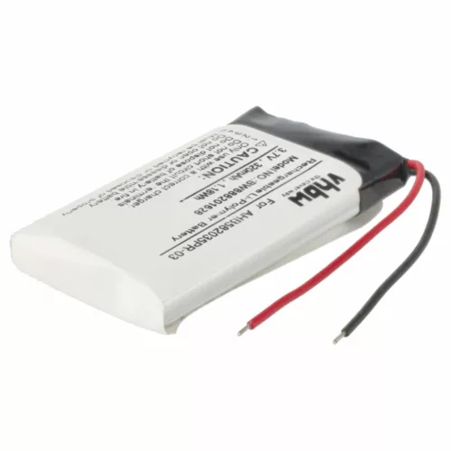 VHBW Hands-Free Battery Jabra AHB582035PR-03 - 320 mAh 3.7 V Li-polymer