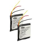 VHBW Drahtloser Kopfhörer Akku CP-GN650, AHB472625PLT, AHB682828PS - 250 mAh 3,7 V Li-Polymer