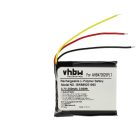 VHBW Drahtloser Kopfhörer Akku CP-GN650, AHB472625PLT, AHB682828PS - 250 mAh 3,7 V Li-Polymer