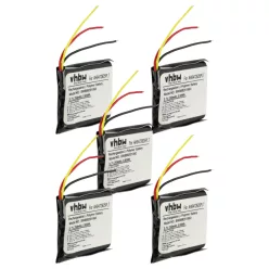   VHBW Drahtloser Kopfhörer Akku CP-GN650, AHB472625PLT, AHB682828PS - 250 mAh 3,7 V Li-Polymer