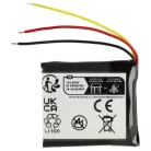 VHBW Drahtloser Kopfhörer Akku CP-GN650, AHB472625PLT, AHB682828PS - 250 mAh 3,7 V Li-Polymer