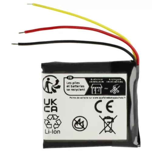 VHBW Drahtloser Kopfhörer Akku CP-GN650, AHB472625PLT, AHB682828PS - 250 mAh 3,7 V Li-Polymer