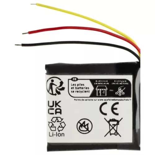 VHBW Drahtloser Kopfhörer Akku CP-GN650, AHB472625PLT, AHB682828PS - 250 mAh 3,7 V Li-Polymer